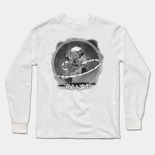 The bard - B&W Long Sleeve T-Shirt